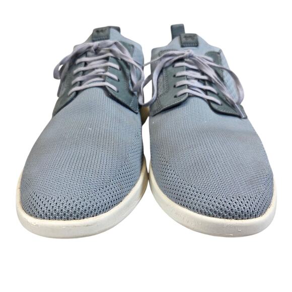 Wolf & Shepherd Men's SwiftKnit Gray Lace Up Derby Casual Shoe Sneaker Size 9 US - Picture 4 of 16